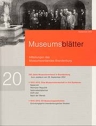 Heft 20 der Museumsblätter – Mitteilungen des Museumsverbandes Brandenburg